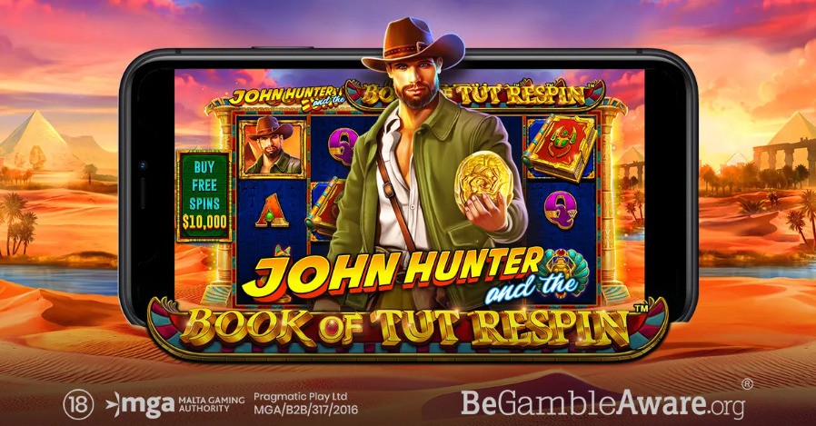 Play John Hunter Book of Tut at Pin Up