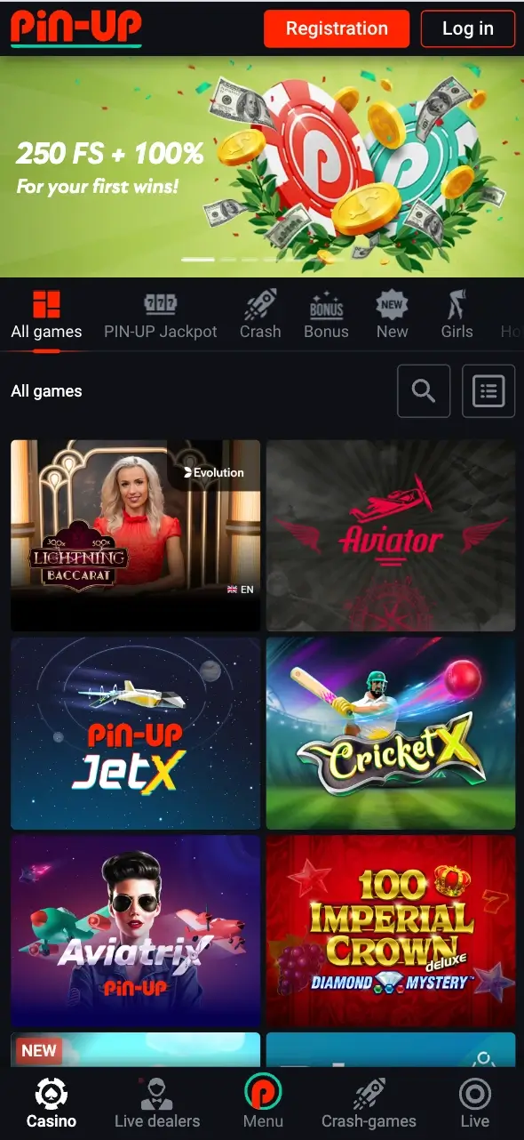 Pin Up Casino App Review